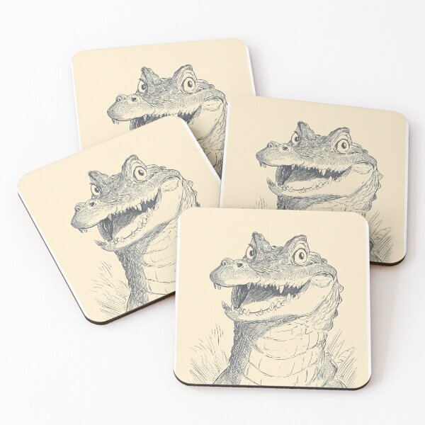 Item preview, Cute Crocodile - Hand Drawing Style designed and sold by MidArtForge.