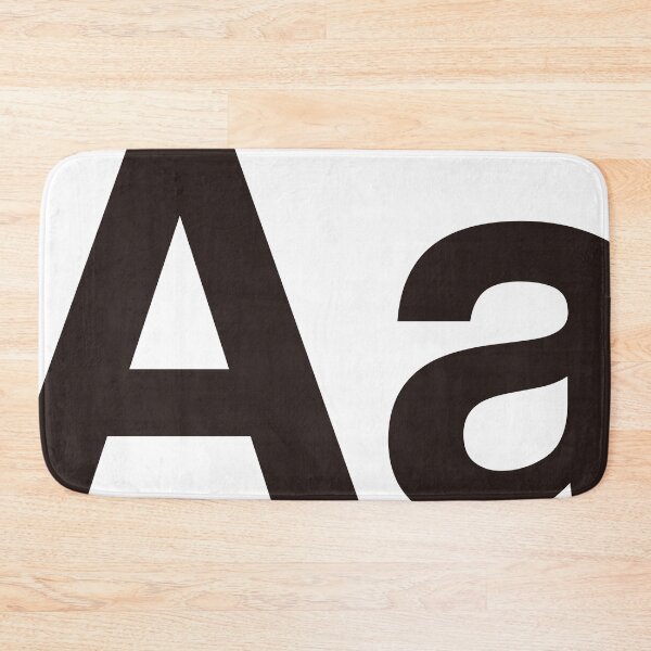 Aperçu de l'œuvre Helvetica Bold Aa créée et vendue par dodomemebaby.