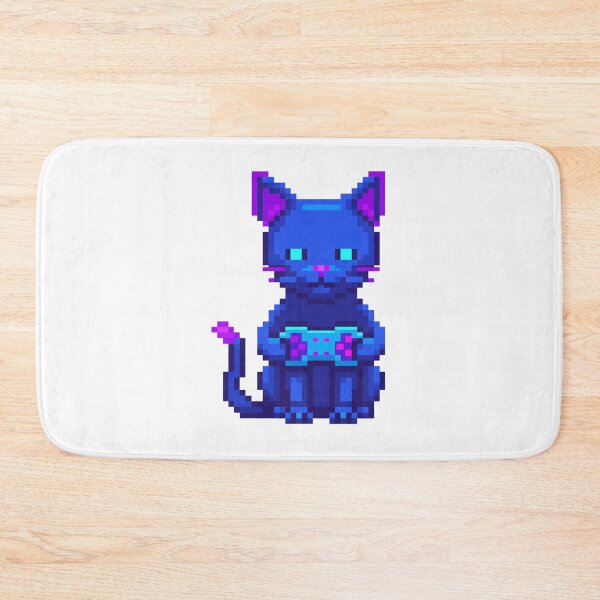 Item preview, Pixel Cat Gamer designed and sold by YasmaShop.