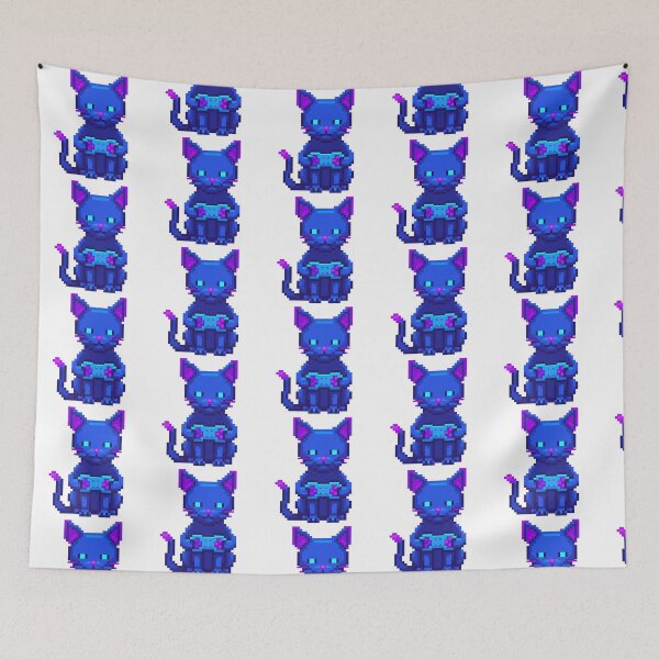 Item preview, Pixel Cat Gamer designed and sold by YasmaShop.