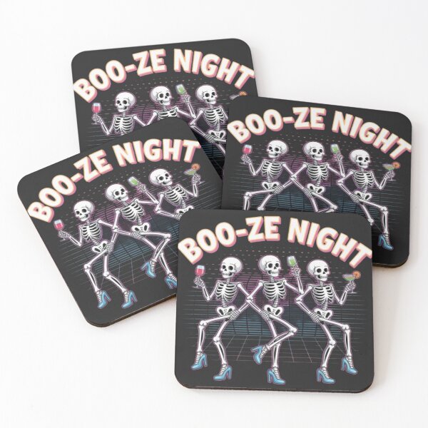 Item preview, Boo-ze Night – Glamorous Skeleton Disco Party designed and sold by Antik by Schulz.