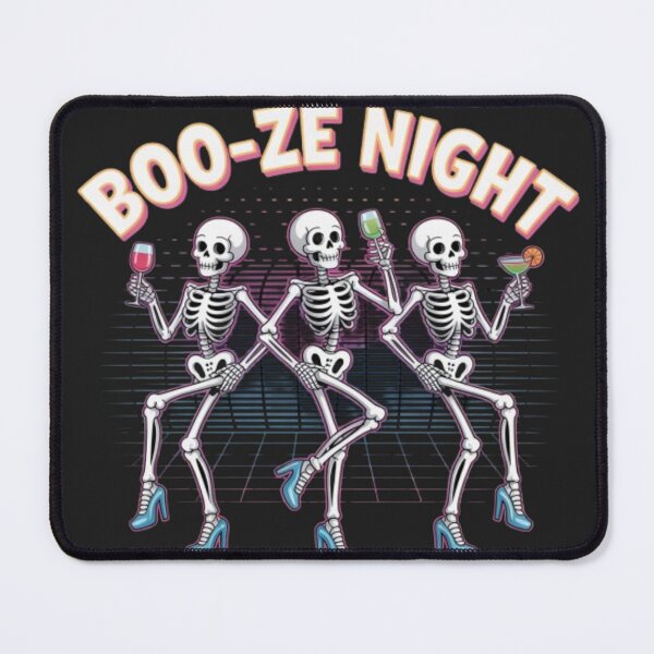 Item preview, Boo-ze Night – Glamorous Skeleton Disco Party designed and sold by Antik by Schulz.
