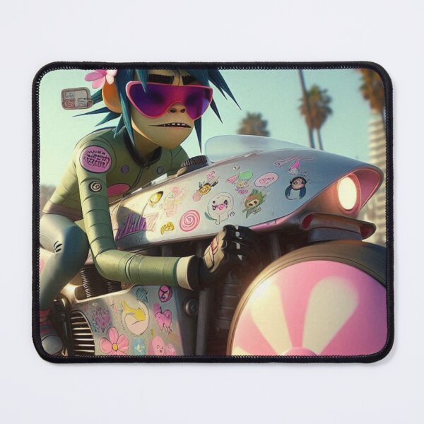 Item preview, "Peppermint Moto-Pop: Sweet Ride, Spiky Vibes!" designed and sold by Print Fiction.