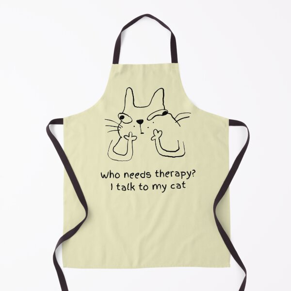 Item preview, Who needs therapy? designed and sold by Feline City.