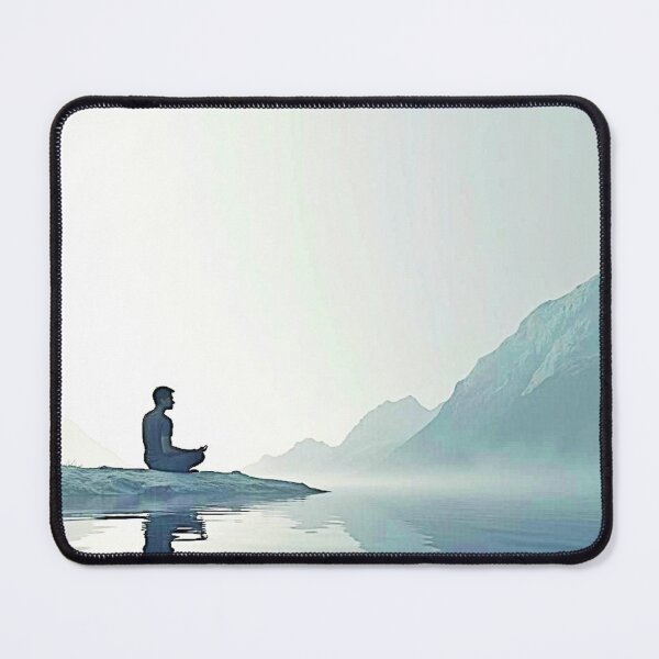 Item preview, Mountain Zen Peaceful Meditation Design designed and sold by Health And Fitness Posts e-Store.