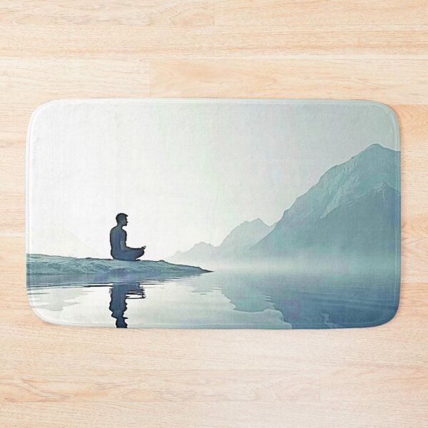 Item preview, Mountain Zen Peaceful Meditation Design designed and sold by Health And Fitness Posts e-Store.