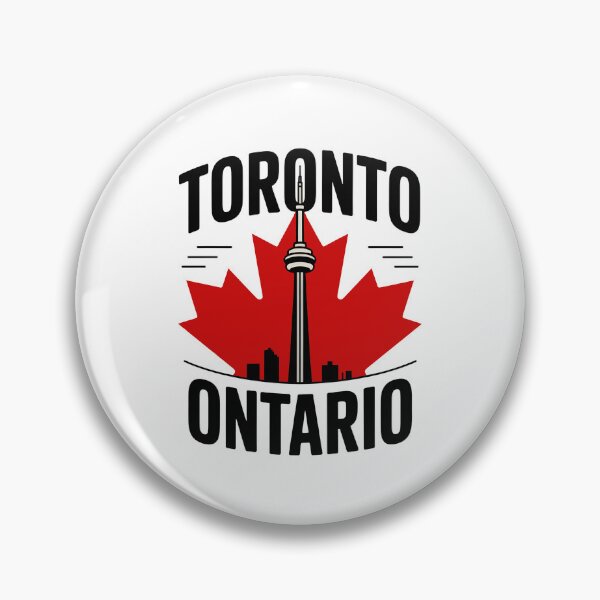 Item preview, Toronto Ontario Vintage Cityscape Design designed and sold by Paper Drip.