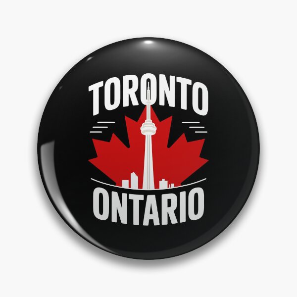 Item preview, Toronto Ontario Vintage Cityscape Design designed and sold by Paper Drip.