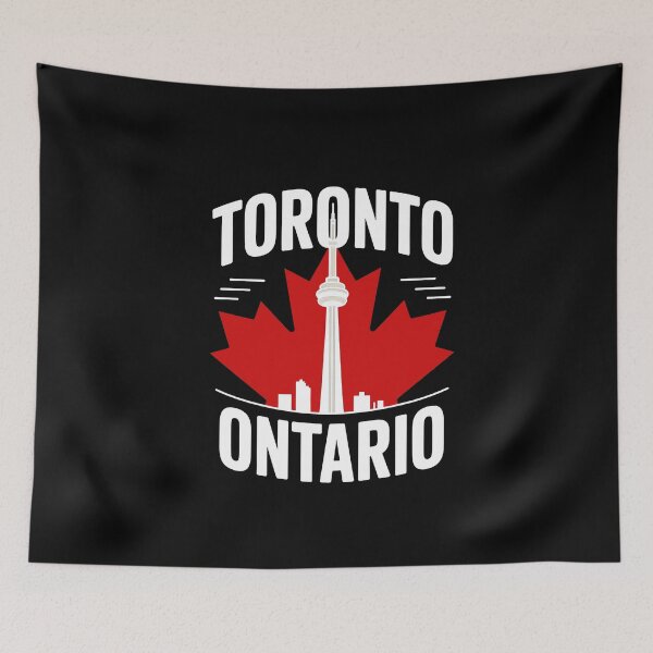 Item preview, Toronto Ontario Vintage Cityscape Design designed and sold by Paper Drip.