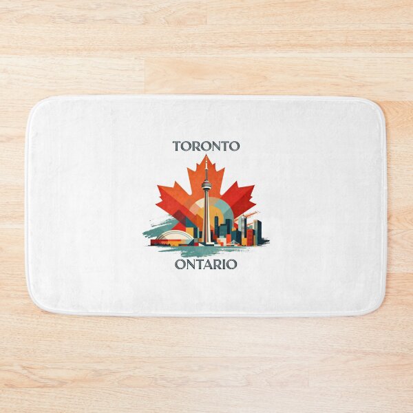 Item preview, Toronto Ontario Vintage Cityscape Design designed and sold by Paper Drip.
