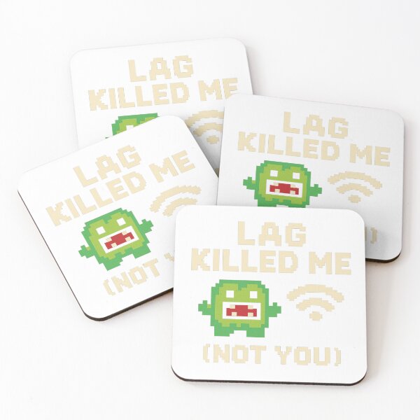 Item preview, Lag Killed Me Not You – Pixel Art Gamer Shirt designed and sold by YiujiDesign.