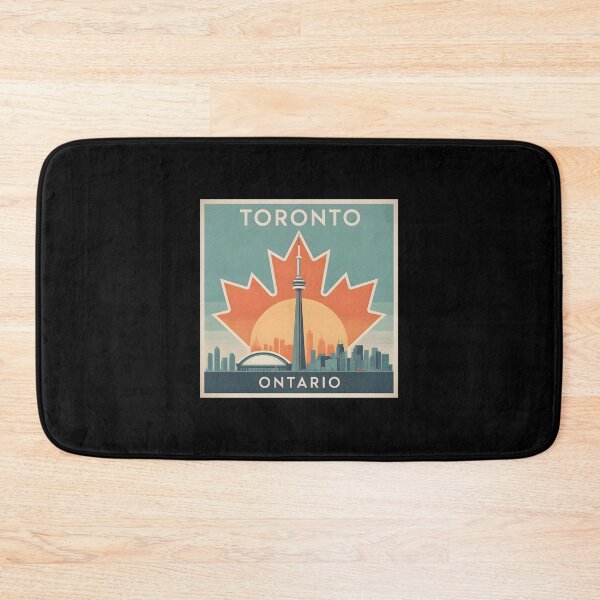 Item preview, Toronto Ontario Vintage Cityscape Design designed and sold by Paper Drip.