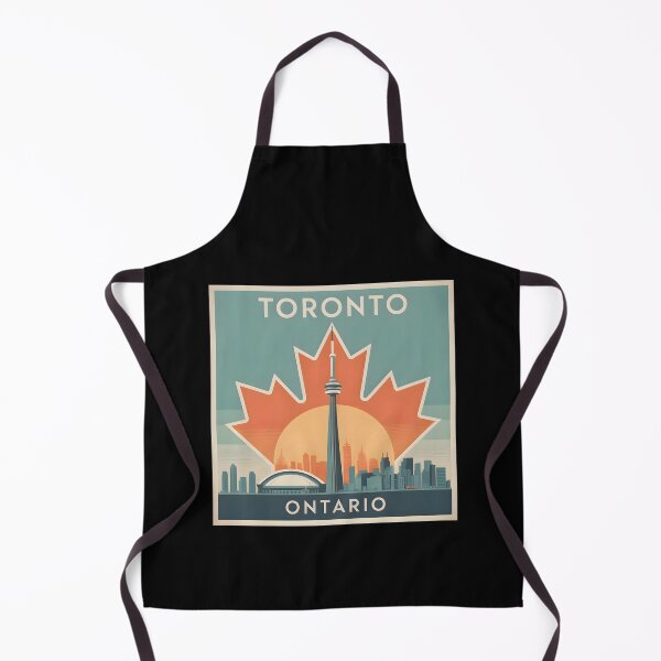 Item preview, Toronto Ontario Vintage Cityscape Design designed and sold by Paper Drip.