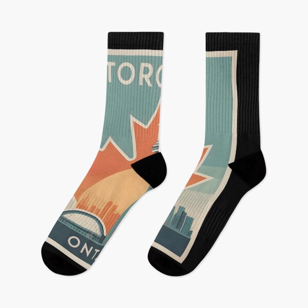 Item preview, Toronto Ontario Vintage Cityscape Design designed and sold by Paper Drip.