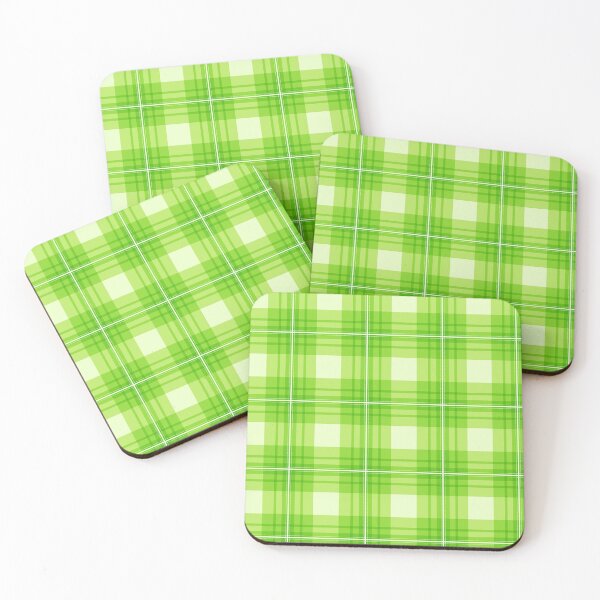 Item preview, Apple Green Plaid, Cheerful Checkered Design designed and sold by Angela Dow.