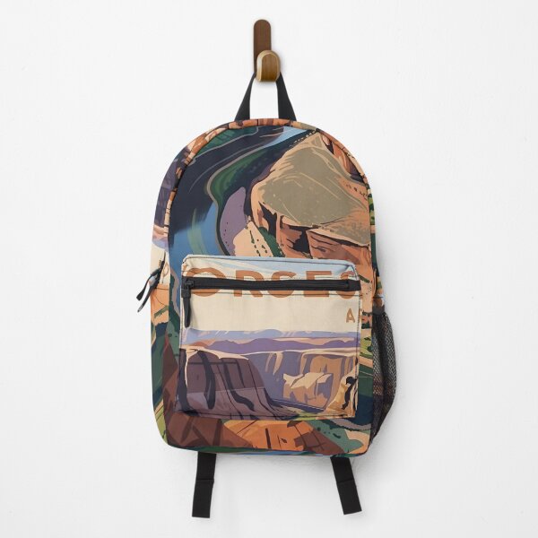 Item preview, Horseshoe Bend Panorama: A Vintage Desert Escape designed and sold by TrendSh0p.