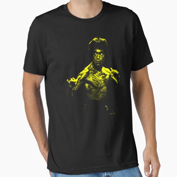 T-shirt 1inch Bruce Lee Edition Limitée Crypto - Taille M, Gris, Coton, Neuf Avec étiquettes, Coupe Oversize