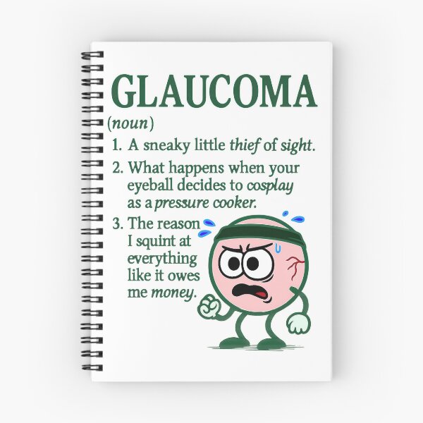 Item preview, Glaucoma Funny Definition Eye Humor designed and sold by Eyepatch-Jacks.