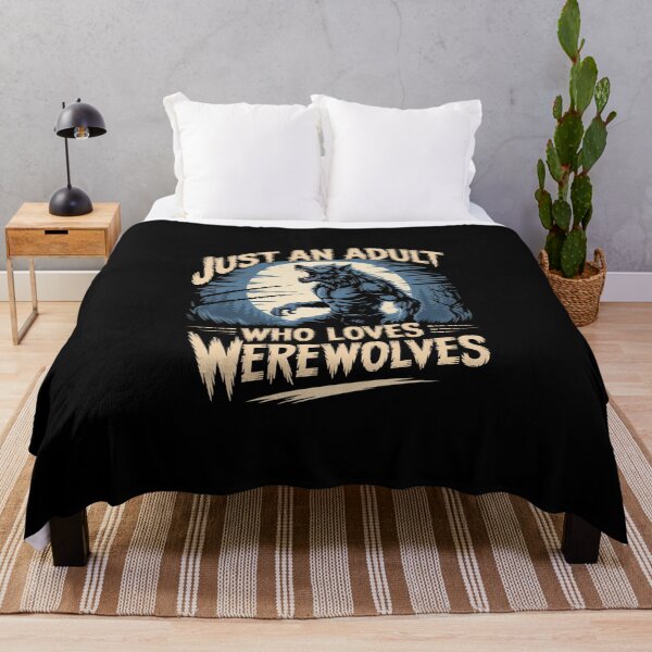 Item preview, Werewolf Lover Design – Fierce Howling Werewolf Illustration for Horror Fans designed and sold by love3617.