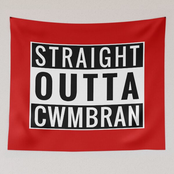 Item preview, Straight Outta Cwmbran designed and sold by Jeallan Designs.