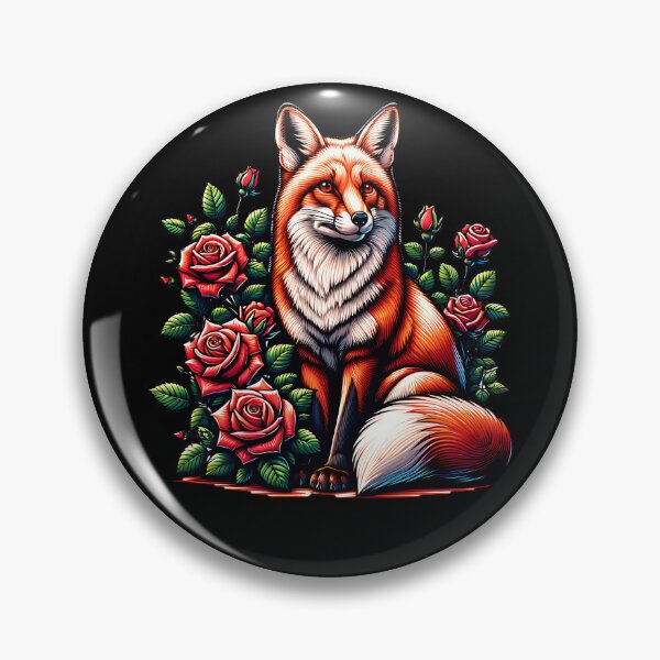 Item preview, Fox and Roses designed and sold by ReneMM.