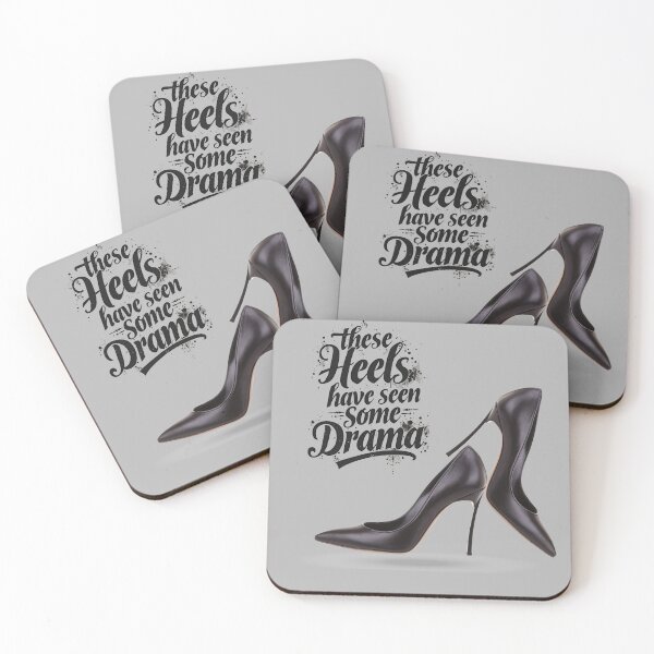 Item preview, These Heels Have Seen Some Drama – Bold Night-Out Fashion Design designed and sold by La Velmoréa.