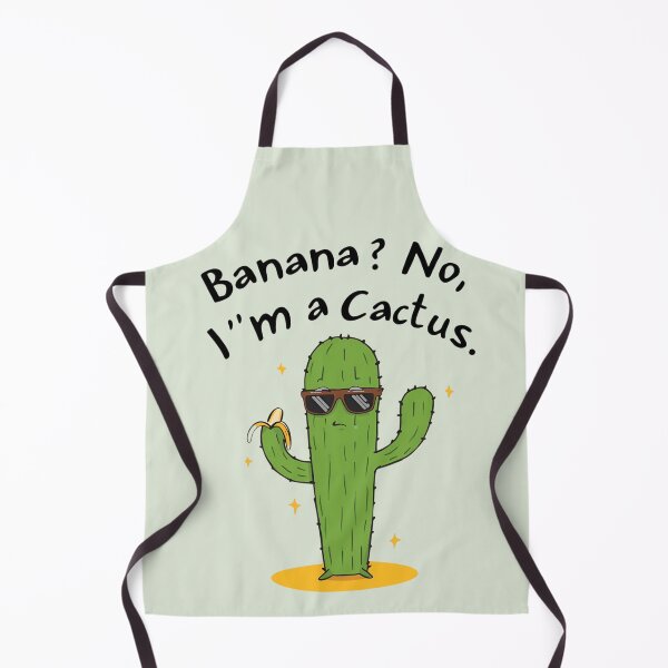 Item preview, Banana? No, I’m a Cactus – Funny Quirky Cactus T-Shirt Design designed and sold by La Velmoréa.