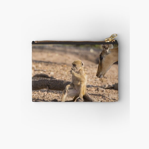 Item preview, Curiosity in the Wild – Baby Baboon and Antelope designed and sold by DavideAntoniani.