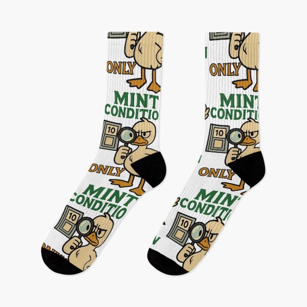 Item preview, Mint Condition Only Funny Card Collector Duck Design designed and sold by TeeTimeTreasure.