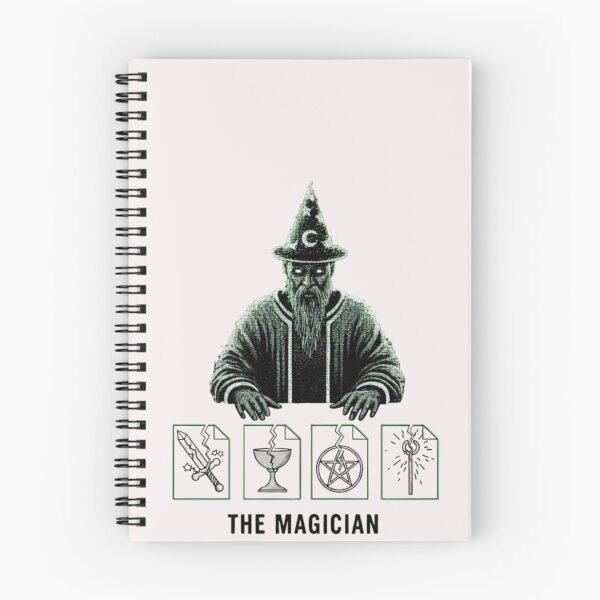 Item preview, The Magician - Cyberpunk Hacker Tarot Card designed and sold by NewGenWitchcraft.