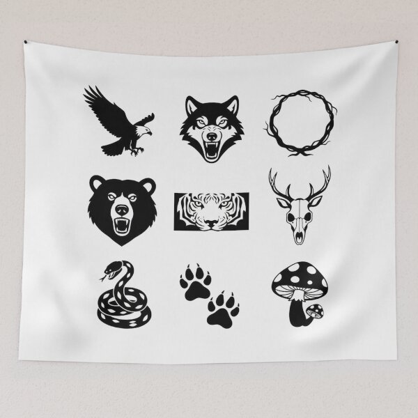 Item preview, Forest & Wildlife 3x3 Graphics designed and sold by Vision Crafted.