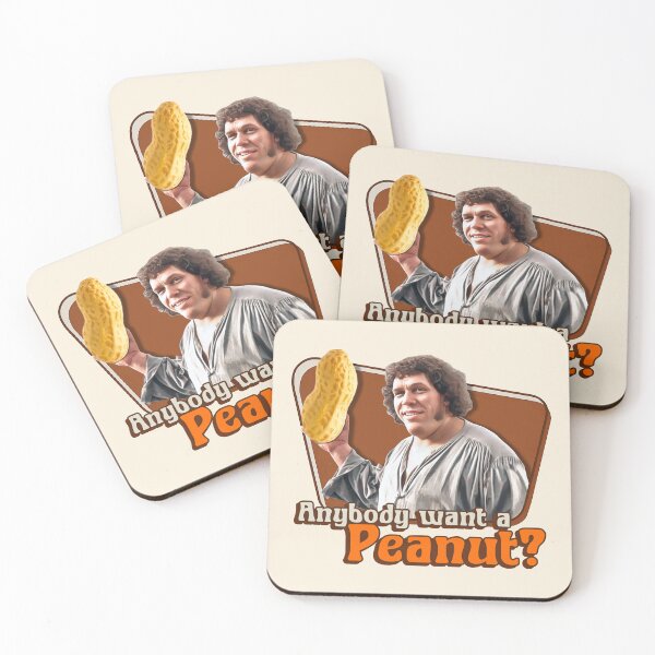 Item preview, Anybody Want a Peanut? Andre the Giant - Princess Bride Movie designed and sold by ourkid.