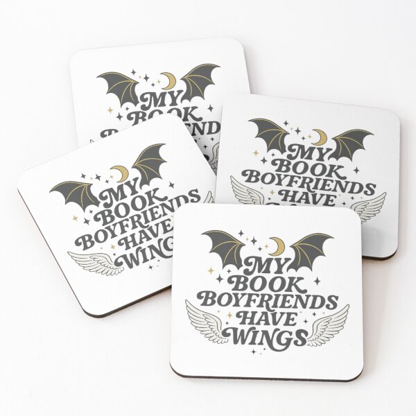 Item preview, My Book Boyfriends Have Wings  designed and sold by theliteraryedit.