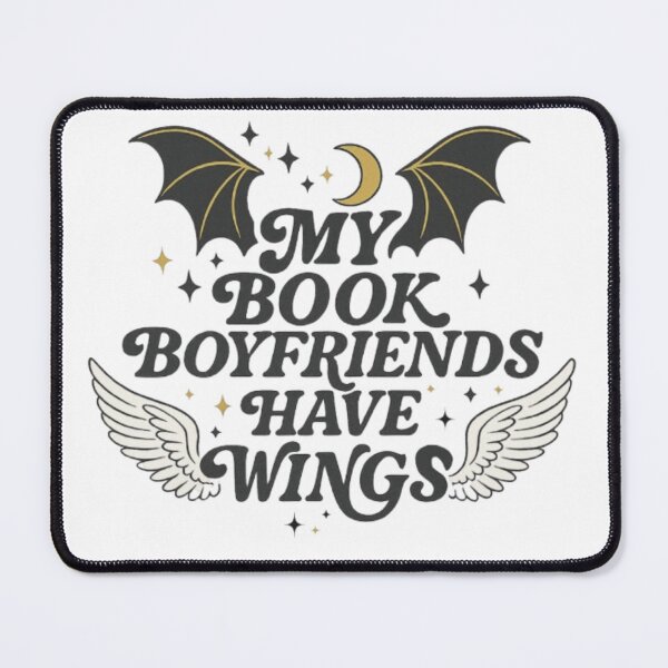 Item preview, My Book Boyfriends Have Wings  designed and sold by theliteraryedit.