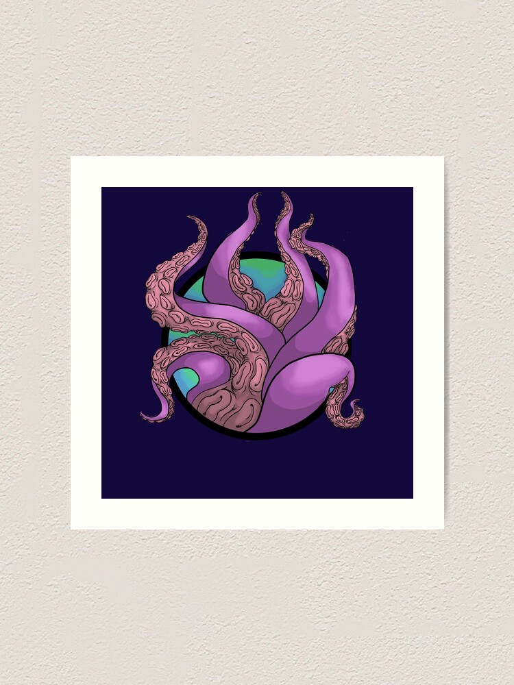 Tentacles - Museum Quality Print