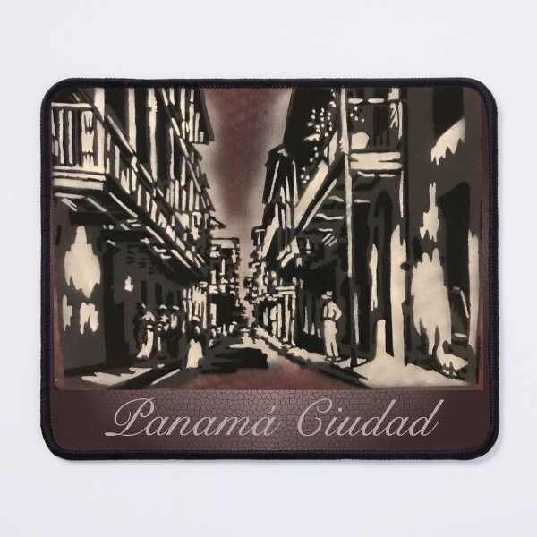 Item preview, Street in the old town of Panama City designed and sold by marysfarbklecks.