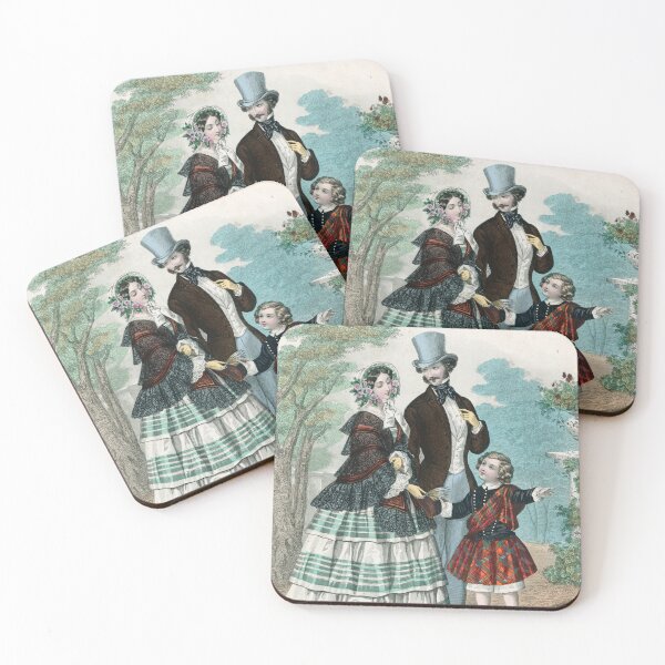 Item preview, 1850’s couple and son designed and sold by Historical Beauty.