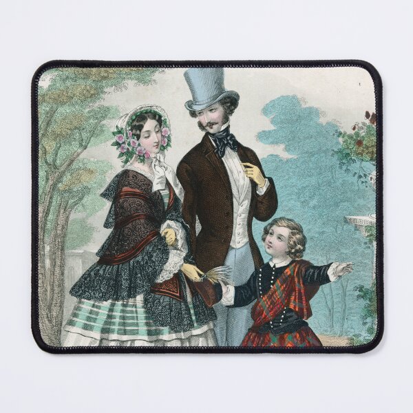Item preview, 1850’s couple and son designed and sold by Historical Beauty.