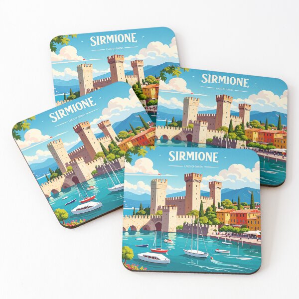 Item preview, Sirmione – Vintage Travel Poster, Lake Garda designed and sold by Klysztof.