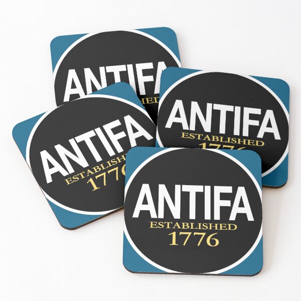 Item preview, ANTIFA - EST 1776 designed and sold by Rockin-Ricky.