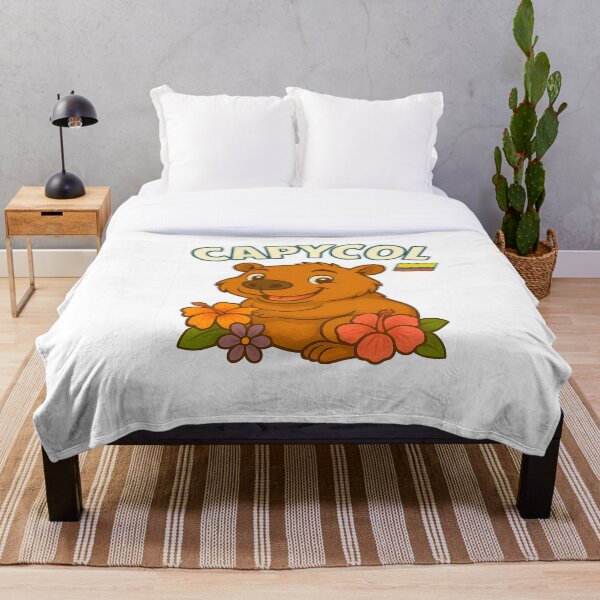 Artikelvorschau, CapyCol – Süßes Capybara mit kolumbianischer Flagge entworfen und verkauft von CapyToon.