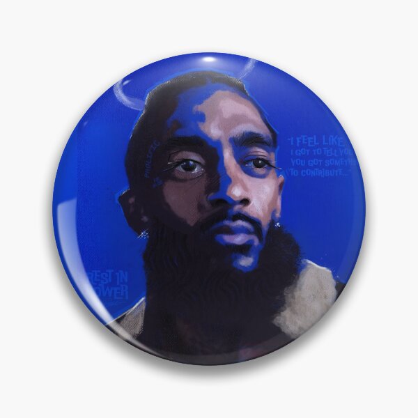 Item preview, Rest in Power: Nipsey Hussle Tribute Portrait designed and sold by XavierRuffin.