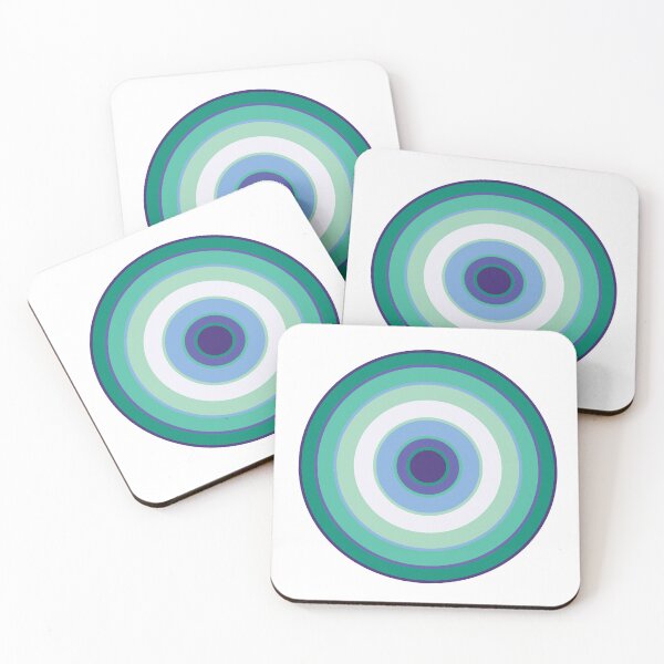 Item preview, Abstract Concentric Circles Gay Pride Flag (Vincian) designed and sold by RyanGDesign.