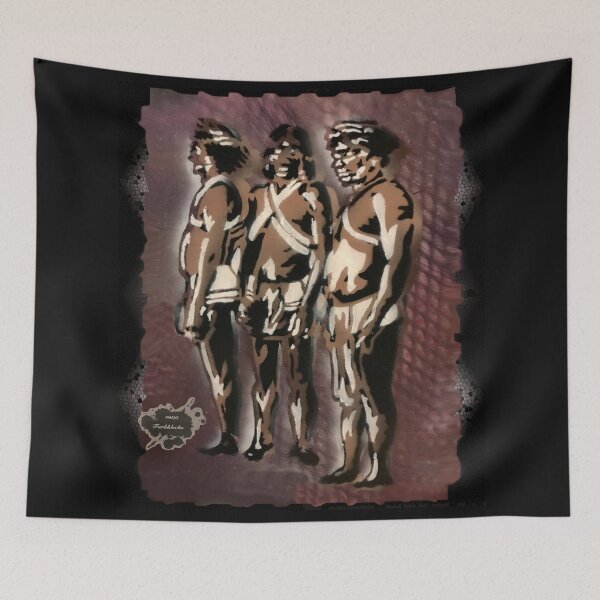 Item preview, Portrait of Indians from Panama designed and sold by marysfarbklecks.