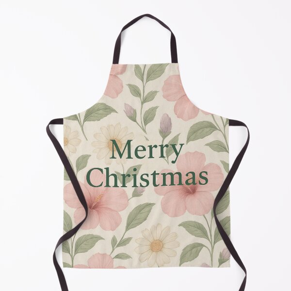 Item preview, Hibiscus & Daisy Christmas Greeting designed and sold by annenambiro.