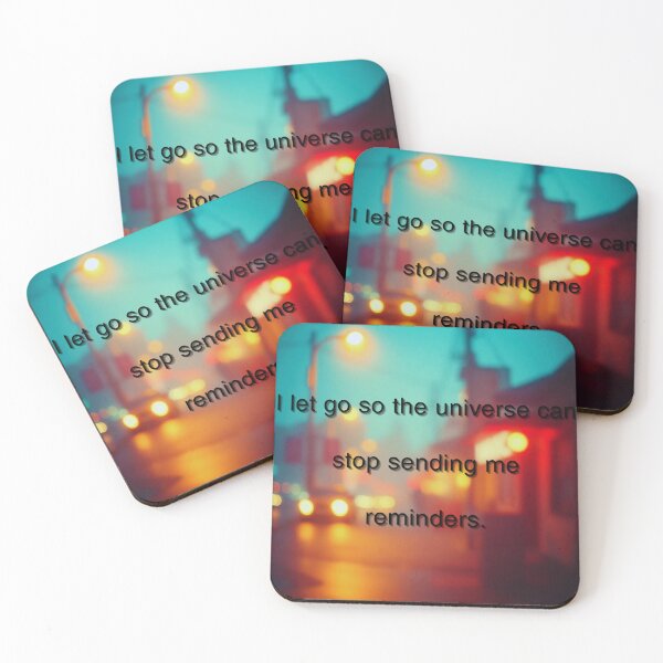 Item preview, I let go so the universe can stop sending me reminders. designed and sold by vagar.