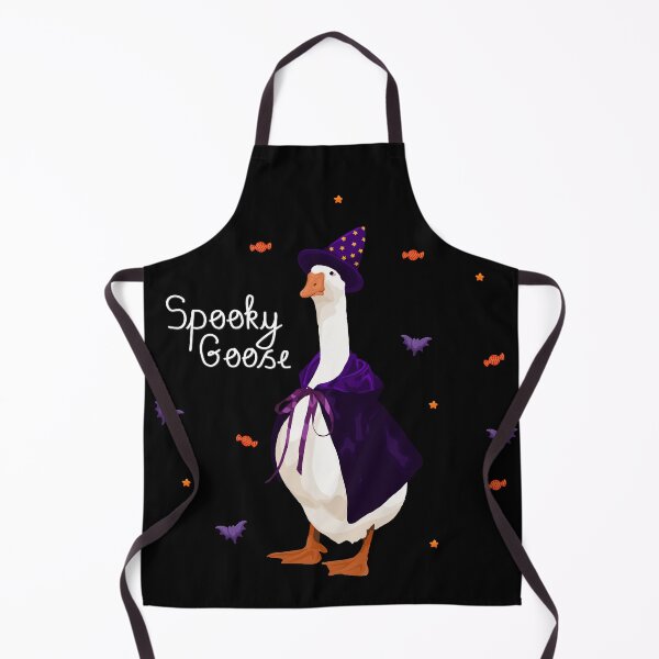 Item preview, Spooky Goose| Witch Goose| Halloween Animal| Fall Vibes designed and sold by AuntieHanHan.