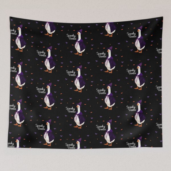 Item preview, Spooky Goose| Witch Goose| Halloween Animal| Fall Vibes designed and sold by AuntieHanHan.