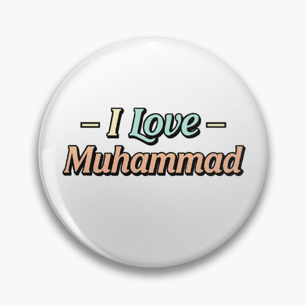 Item preview, I Love Muhammad Calligraphy Design designed and sold by Apex Designs.