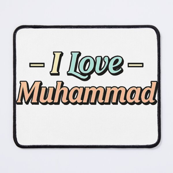 Item preview, I Love Muhammad Calligraphy Design designed and sold by Apex Designs.